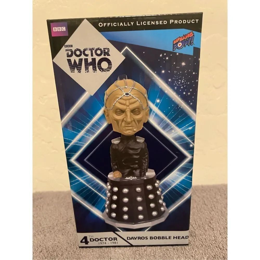 New Doctor Who 4th Davros Bobble Head Bif Bang Pow MIB